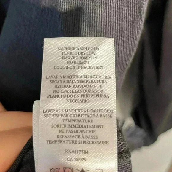 Rails Loren Black Metallic Embroidered Stars Long Sleeve Button Down Shirt Sz M - Picture 5 of 10